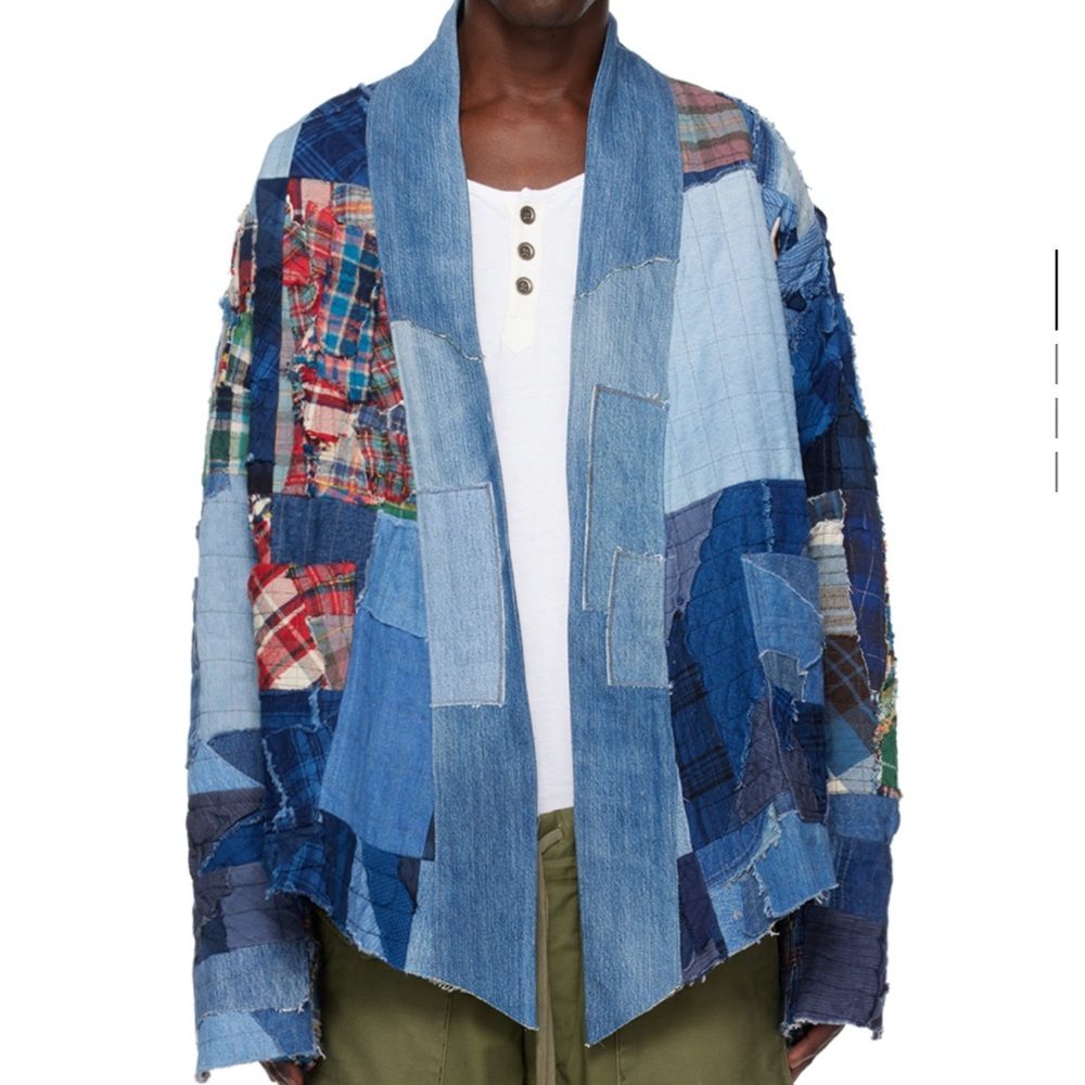 Patchwork Denim Jacket - image 1